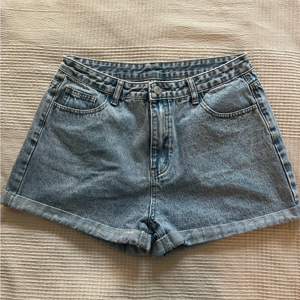 SHEIN high-waisted jean short 🫶